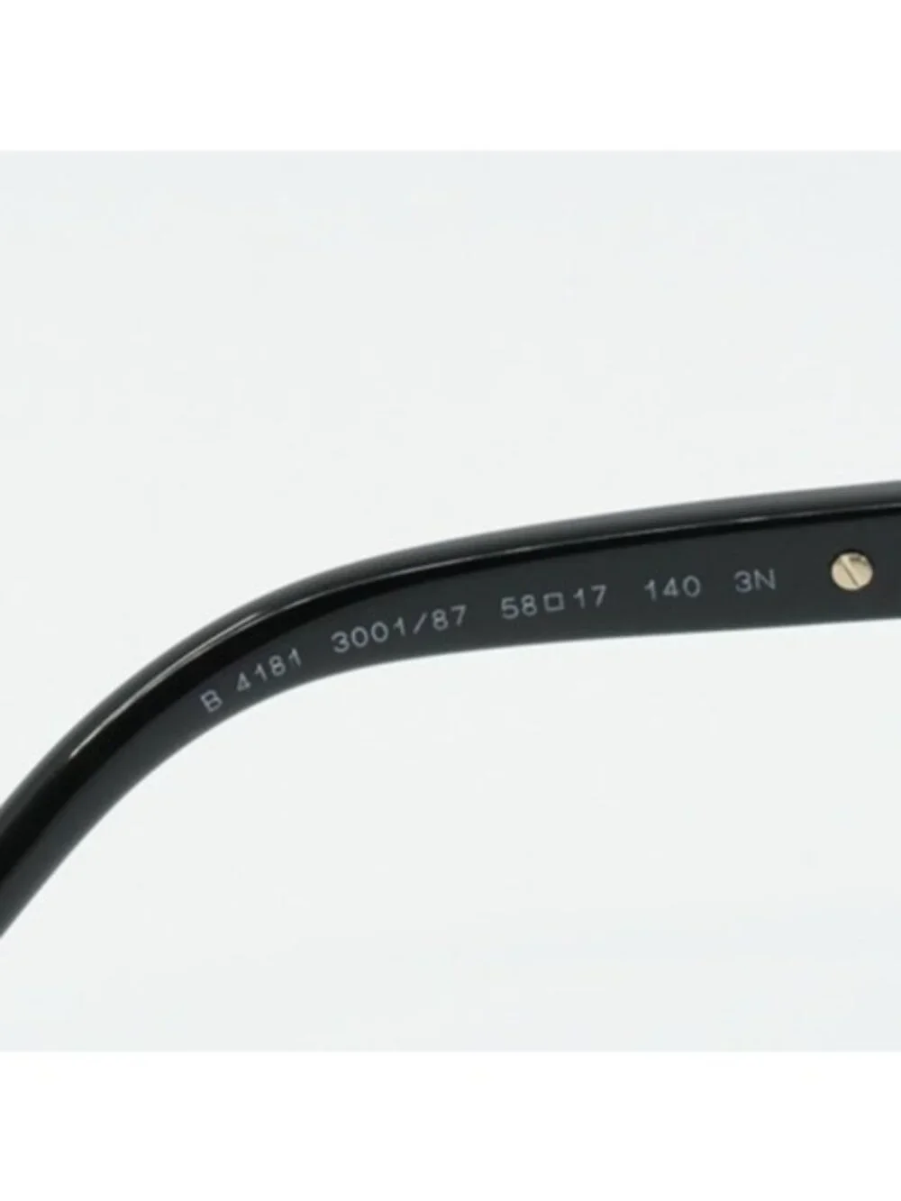 Burberry BE4181 300187 Men Sunglasses Black Rectangle Frame, Grey Lenses